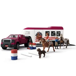 Schleich Pickup et sa grande remorque équestre Horse Club^ La Ferme Et L'Univers Agricole