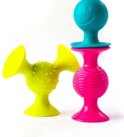Varta Pipsquigz - 3 Ventouses Sensorielles^ Hochets Et Jouets D'Activités
