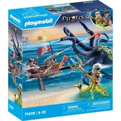 Playmobil Pirate avec pieuvre géante pirate 71419^ Les Pirates, Chevaliers, Cowboys Et Indiens