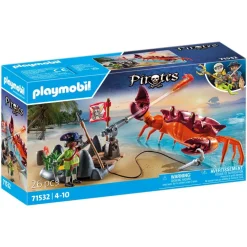 Playmobil Pirate et crabe géant Pirates 71532^ Les Pirates, Chevaliers, Cowboys Et Indiens