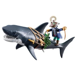 Playmobil Pirate et requin avec mâchoire articulée Pirates 71793^ Les Pirates, Chevaliers, Cowboys Et Indiens