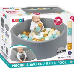 Ludi Piscine à balle ronde en mousse^ Tapis, Portiques Et Tables D'Activités