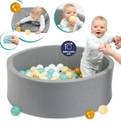 Ludi Piscine à balle ronde en mousse^ Tapis, Portiques Et Tables D'Activités
