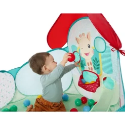 Vulli Piscine à balles Sophie La Girafe^ Tapis, Portiques Et Tables D'Activités