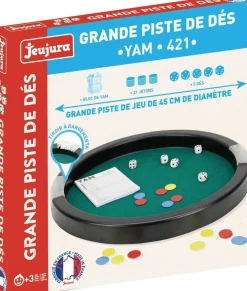 Jeujura Piste De Dés - Yam - 421 (45 Cm^ Jeux Traditionnels Et Poker
