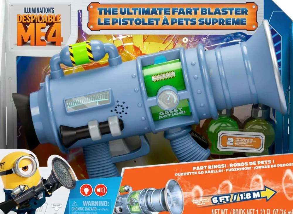 Moose Pistolet à Prouts Ultime - Minions^ Gadgets Et Produits Fun