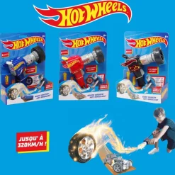WTT Pistolet lanceur de roues Hot Wheels^ Les Figurines Interactives Et À Fonction
