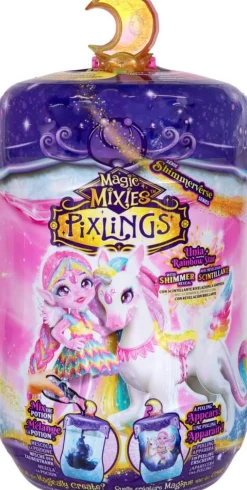 Moose Pixling Unia et Licorne Cosmic Magic Mix^ Poupées Mannequins