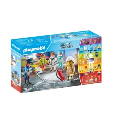 Playmobil My figures : Héros du quotidien 71400^ La Ville, La Police Et Les Secours