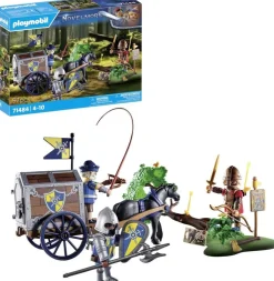 Playmobil Novelmore - Convoi Avec Bandit 71484 4^ Les Pirates, Chevaliers, Cowboys Et Indiens