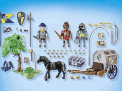 Playmobil Novelmore - Convoi Avec Bandit 71484 4^ Les Pirates, Chevaliers, Cowboys Et Indiens