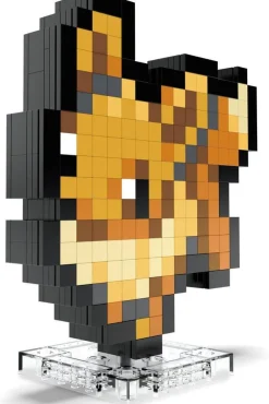 MEGA Pokémon Pixel Art Evoli à construire^ Super Héros, Cinéma Et Jeux Vidéo