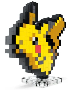 MEGA Pokémon Pixel ART Pikachu à construire^ Super Héros, Cinéma Et Jeux Vidéo