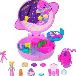 Mattel POLLY POCKET COFFRET PLANETE POLLY^ Mini-Univers