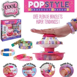 Spin Master Pop Style machine à bracelets - Cool Maker^ Perles, Bijoux Et Perles À Repasser