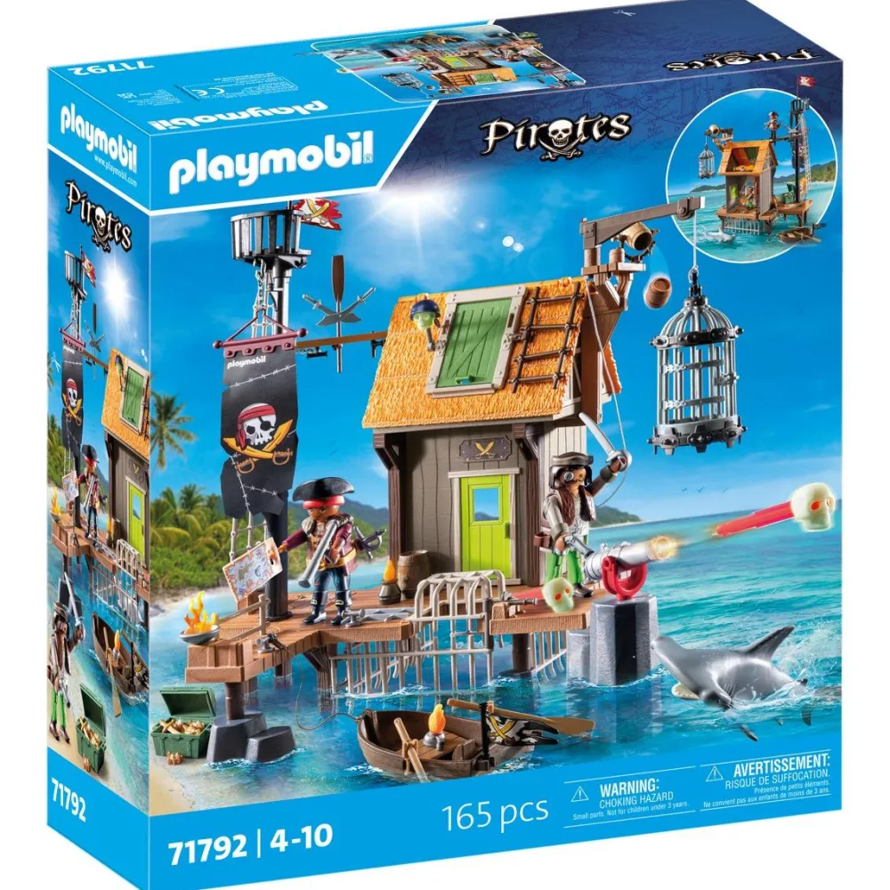 Playmobil Port et repaire de pirates avec prisons Pirates 71792^ Les Pirates, Chevaliers, Cowboys Et Indiens