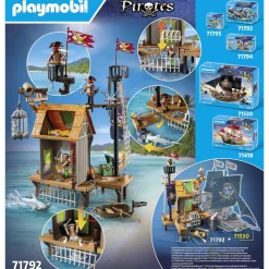 Playmobil Port et repaire de pirates avec prisons Pirates 71792^ Les Pirates, Chevaliers, Cowboys Et Indiens
