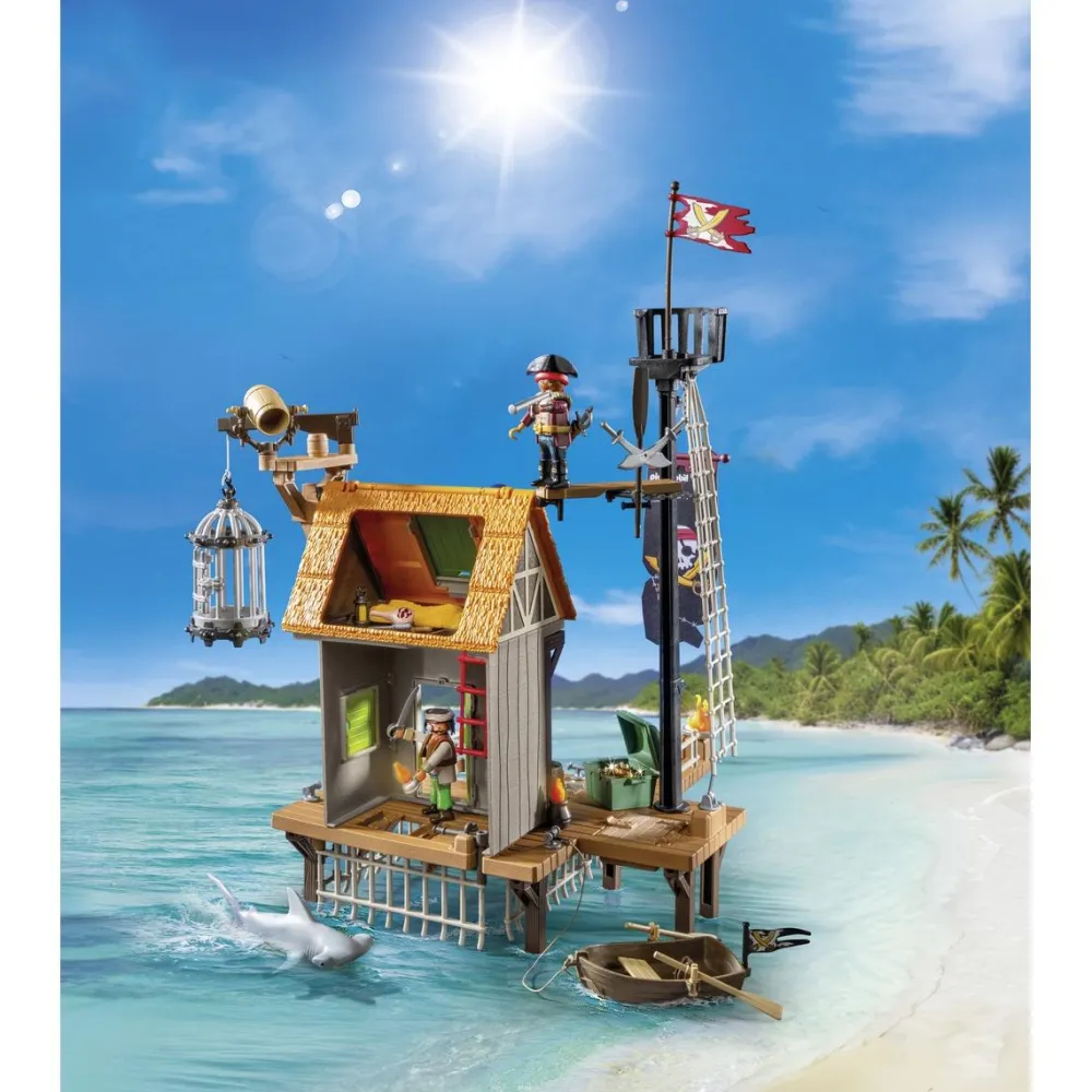 Playmobil Port et repaire de pirates avec prisons Pirates 71792^ Les Pirates, Chevaliers, Cowboys Et Indiens
