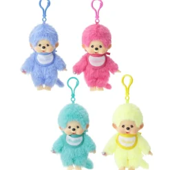 Bandai Porte-clé Monchhichi Pastel 20cm - série 2^ Gadgets Et Produits Fun