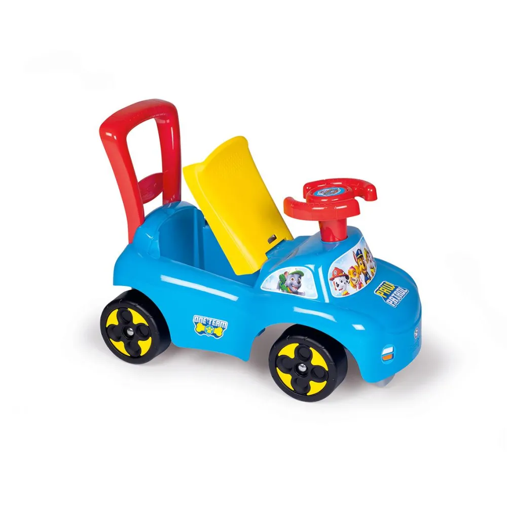 Smoby Porteur auto Paw Patrol La Pat'Patrouille^ Trotteurs, Pousseurs, Porteurs Et Bascules