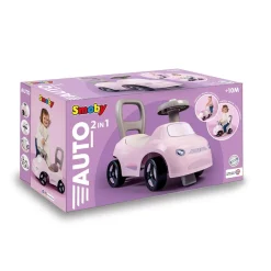 Smoby Porteur auto rose^ Trotteurs, Pousseurs, Porteurs Et Bascules