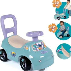 Smoby Porteur auto Stitch^ Trotteurs, Pousseurs, Porteurs Et Bascules