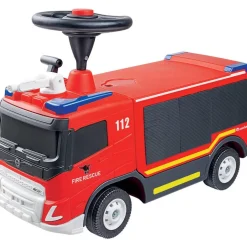 Smoby Porteur BIG Camion de pompier avec lance à eau^ Trotteurs, Pousseurs, Porteurs Et Bascules