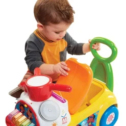 Varta Porteur Fisher Price Parade Musicale Jaune^ Trotteurs, Pousseurs, Porteurs Et Bascules
