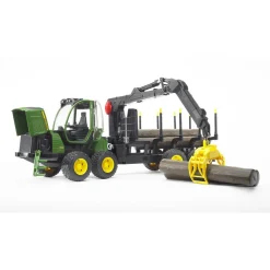 Bruder Porteur forestier John Deere 1210^ Véhicules Agricoles Et De Chantier