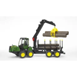 Bruder Porteur forestier John Deere 1210^ Véhicules Agricoles Et De Chantier