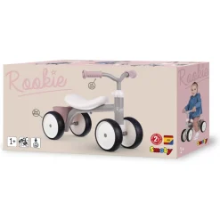 Smoby Porteur rookie rose^ Trotteurs, Pousseurs, Porteurs Et Bascules