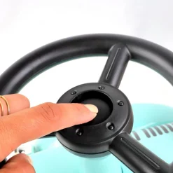 MGM Porteur rétro bleu clair - Turbo Challenge^ Trotteurs, Pousseurs, Porteurs Et Bascules