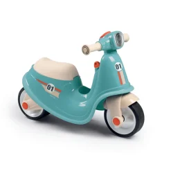 Smoby Porteur scooter bleu^ Trotteurs, Pousseurs, Porteurs Et Bascules