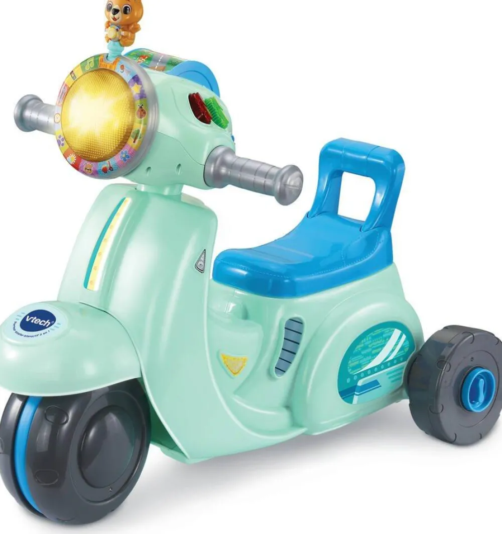 Varta Porteur Scooter Interactif 3 en 1^ Trotteurs, Pousseurs, Porteurs Et Bascules
