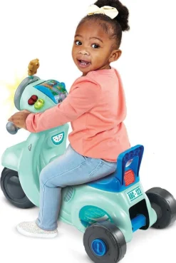 Varta Porteur Scooter Interactif 3 en 1^ Trotteurs, Pousseurs, Porteurs Et Bascules
