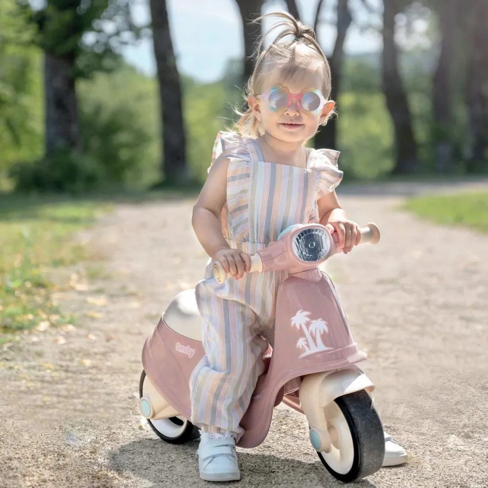 Smoby Porteur Scooter Rose^ Trotteurs, Pousseurs, Porteurs Et Bascules