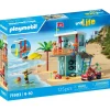 Playmobil Poste de secours et voiturette de plage My Life 71903^ Le Sport, Les Loisirs Et Les Vacances