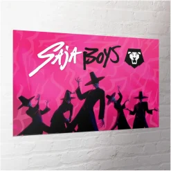Poster Demon Pop - KPOP demon hunters^ Décoration Et Accessoires De Fête
