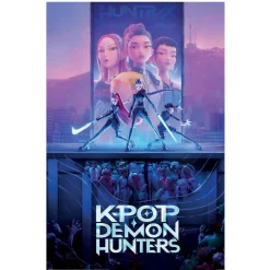 Poster KPOP Demon Hunters - Chasseuse Huntrix^ Mobilier Et Décoration
