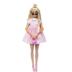 Mattel Poupée Barbie Coffret Deluxe Style Robe rose bonbon^ Poupées Mannequins