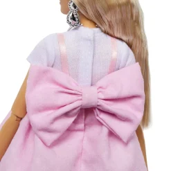 Mattel Poupée Barbie Coffret Deluxe Style Robe rose bonbon^ Poupées Mannequins
