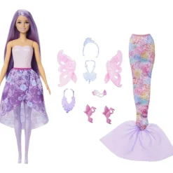 Mattel Poupée Barbie Fantaisie 3 en 1^ Poupées Mannequins