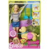 Mattel Poupée Barbie La balade du chien^ Poupées Mannequins