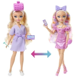 Mattel Poupée Barbie Malibu - prépare-toi avec Barbie Dream Besties^ Poupées Mannequins
