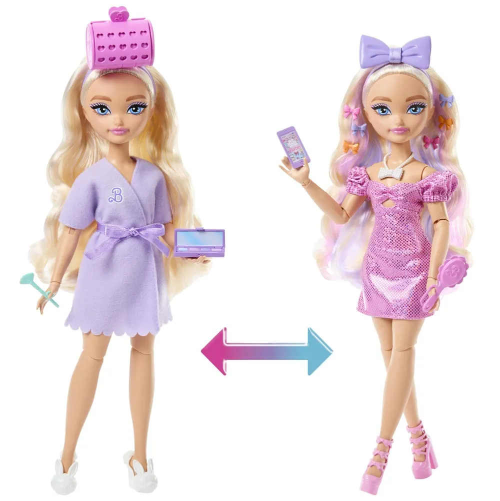 Mattel Poupée Barbie Malibu - prépare-toi avec Barbie Dream Besties^ Poupées Mannequins