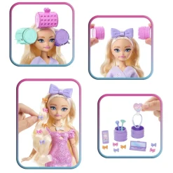 Mattel Poupée Barbie Malibu - prépare-toi avec Barbie Dream Besties^ Poupées Mannequins