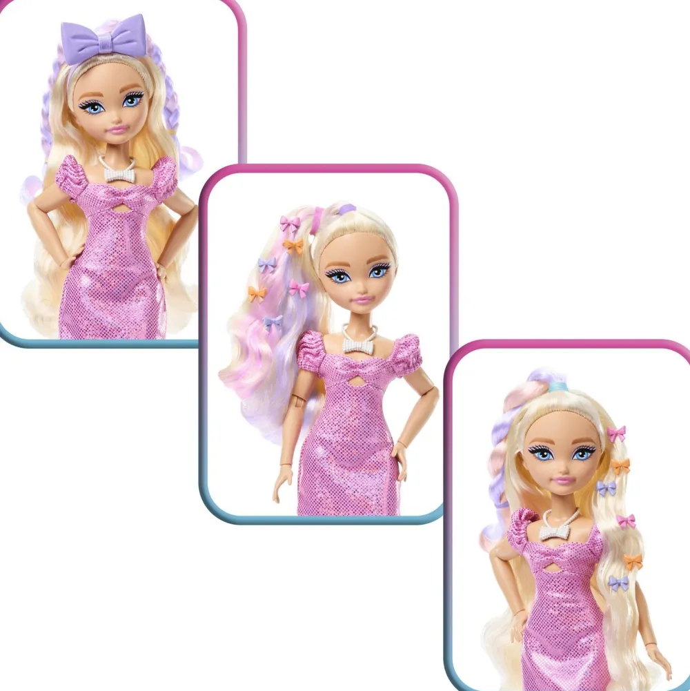 Mattel Poupée Barbie Malibu - prépare-toi avec Barbie Dream Besties^ Poupées Mannequins