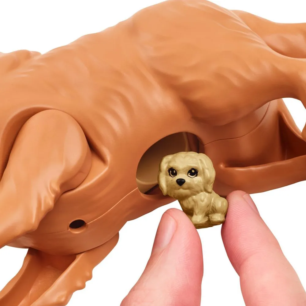 Mattel Poupée Barbie naissance des chiots^ Poupées Mannequins|Mini-Univers