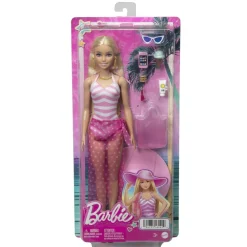 Mattel Poupée Barbie plage^ Poupées Mannequins