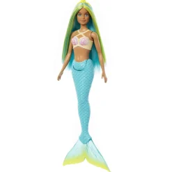 Mattel Poupée Barbie sirène bleue^ Poupées Mannequins